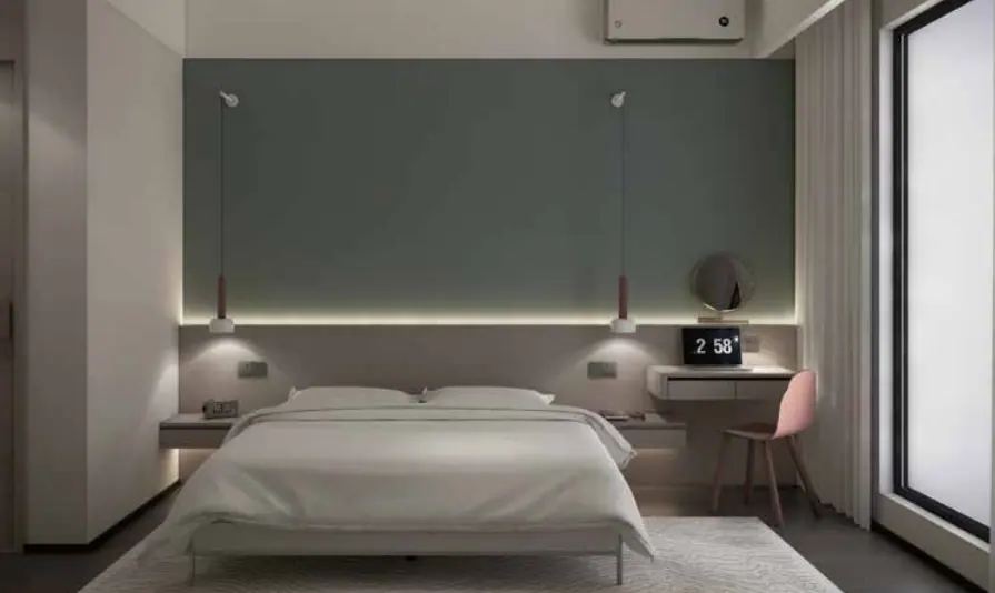 Bedroom front view