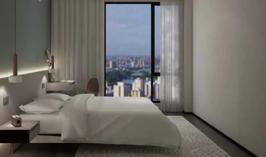 Bedroom window view